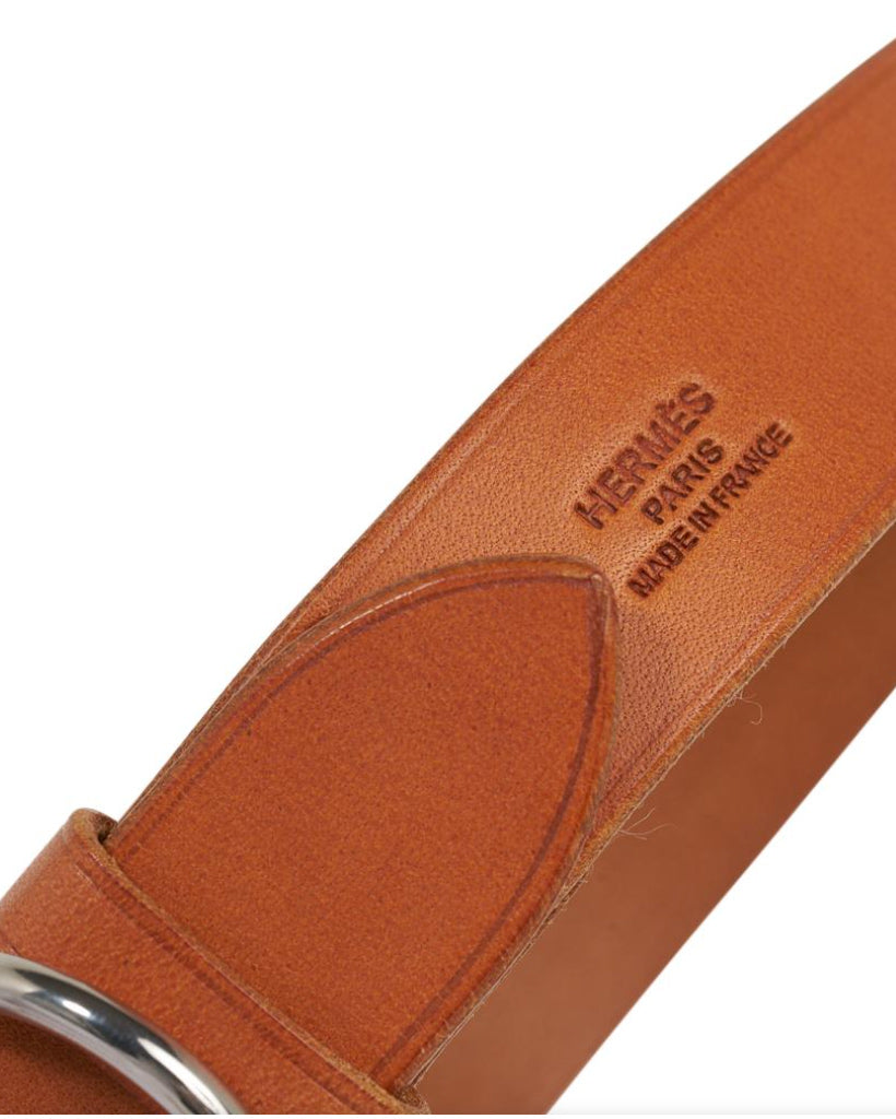 HERMÈS DOG LEATHER ETRIVÈRE COLLAR