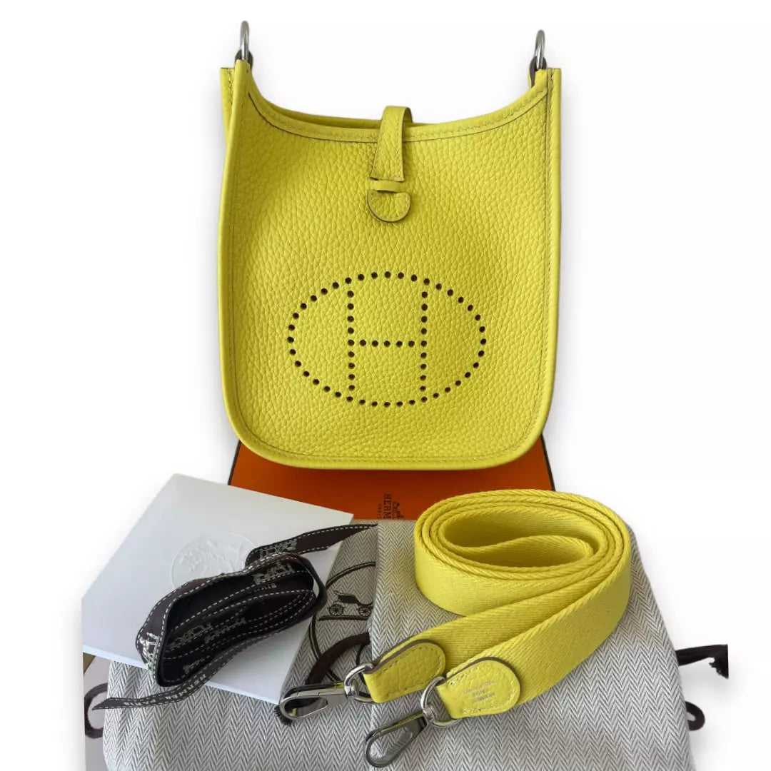 Hermès Evelyne 16 Lime Bag