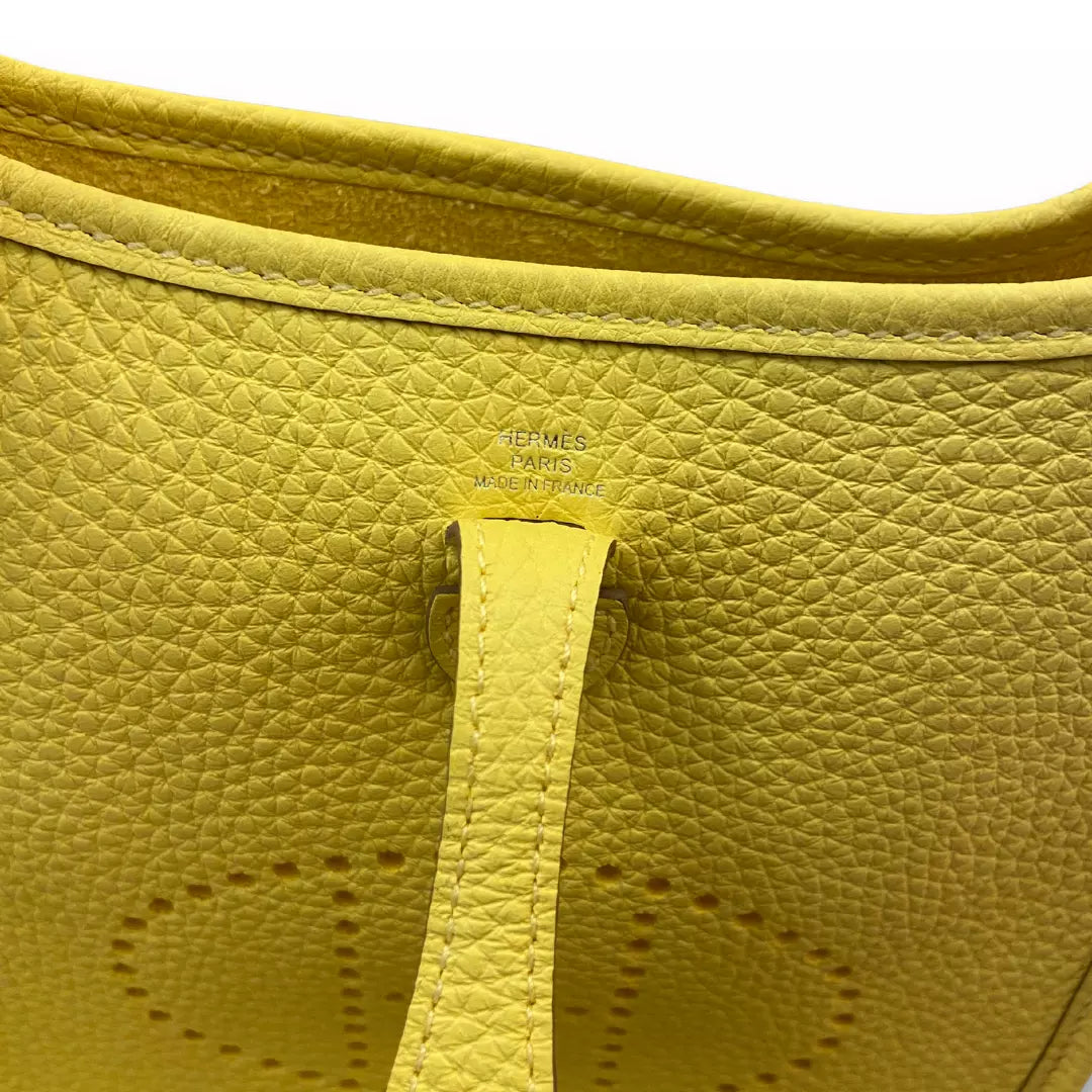 Hermès Evelyne 16 Lime Bag