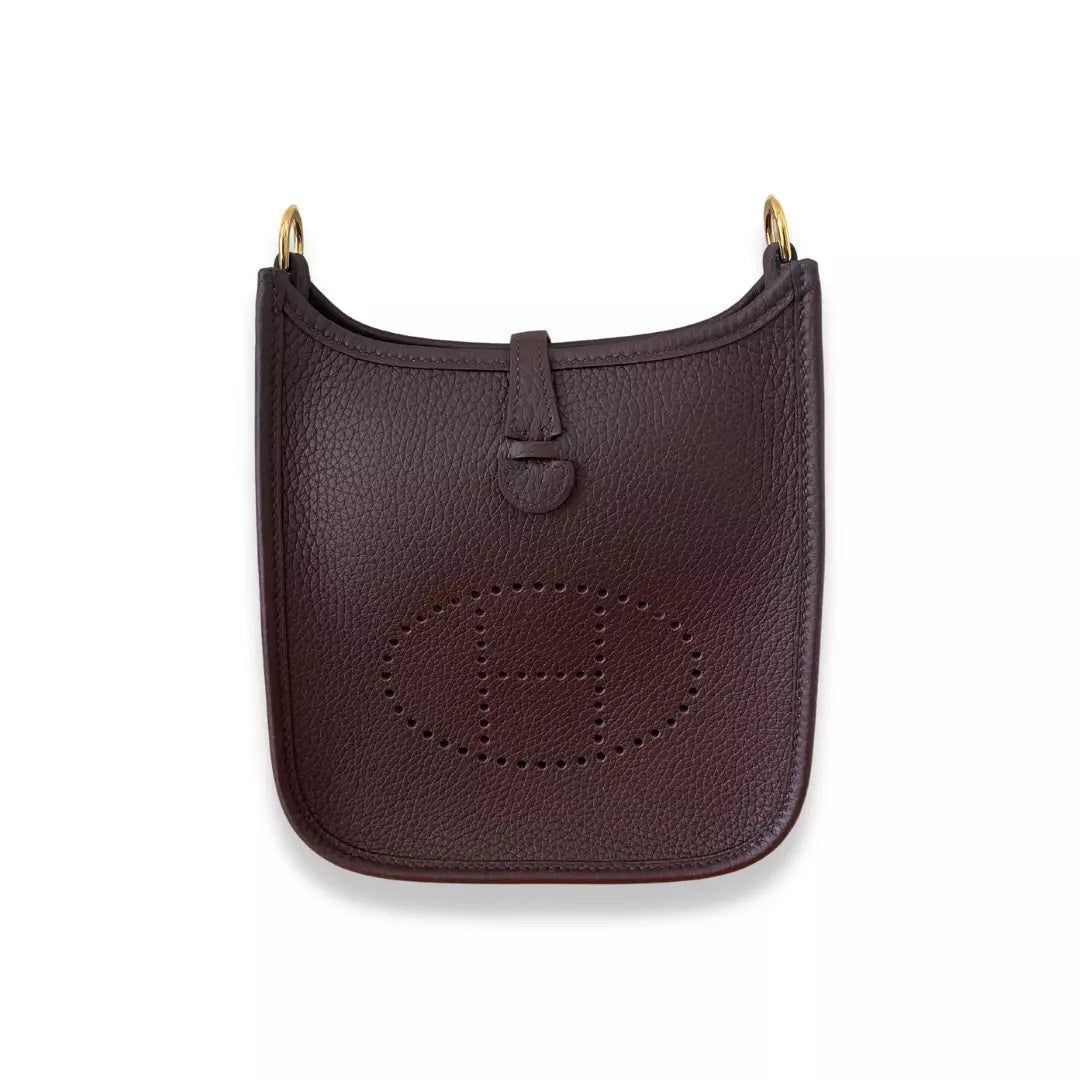 HERMÈS EVELYNE 16 ROUGE SELLIER CLEMENCE BAG