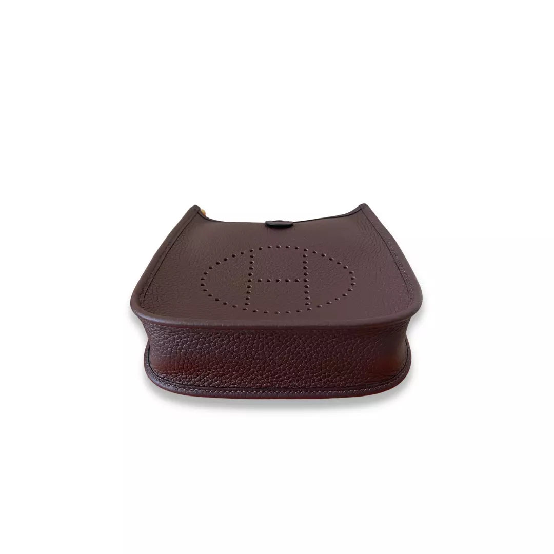 HERMÈS EVELYNE 16 ROUGE SELLIER CLEMENCE BAG