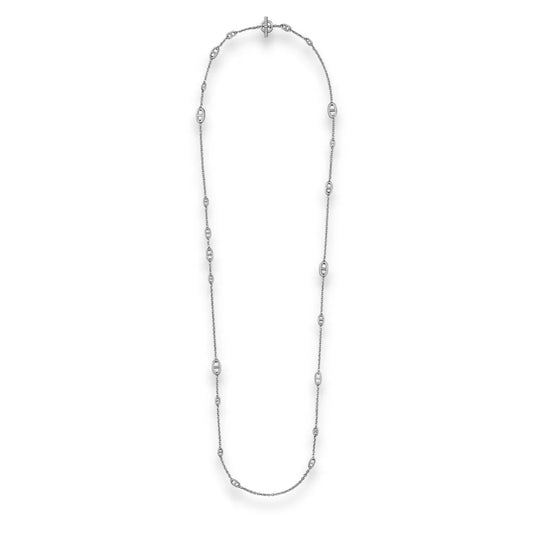 COLLAR HERMÈS FARANDOLE PLATA 160 925
