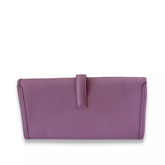 HERMÈS JIGE ELAN 29 MAUVE SYLVESTRE SWIFT POCHETTE