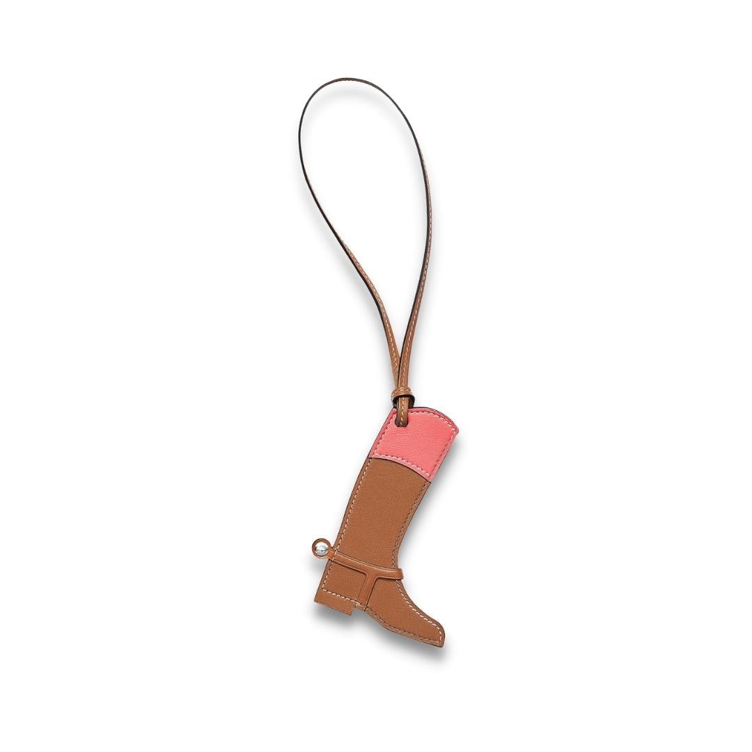 CHALECO PARA BOLSO HERMÈS ROSE D'ETÉ SWIFT PADDOCK BOTTE