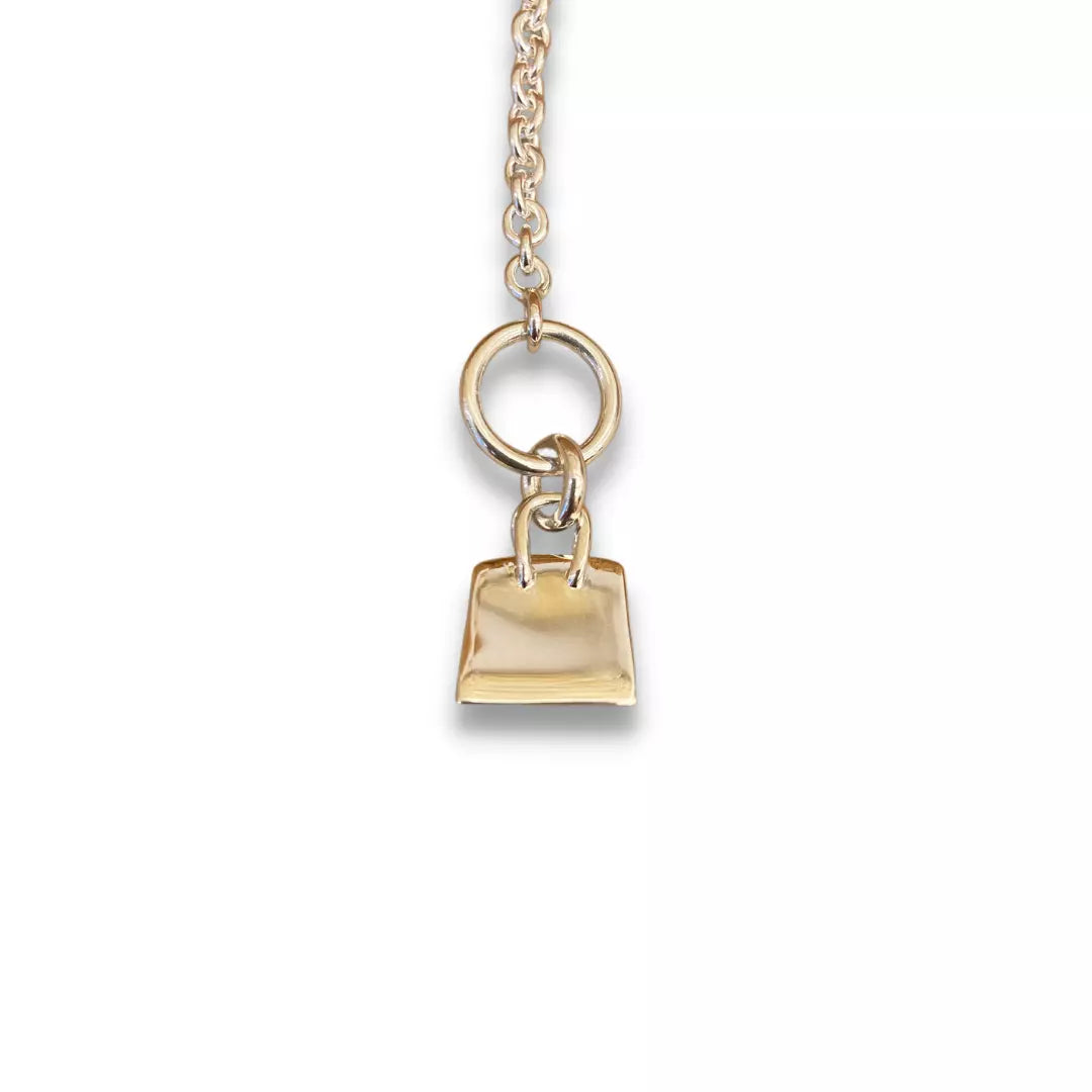 HERMÈS SILVER 925 AMULETTES BIRKIN PENDANT BRACELET