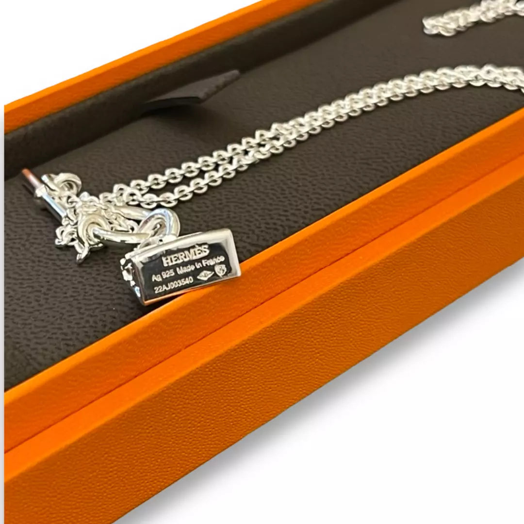 HERMÈS AMULETTES BIRKIN NECKLACE