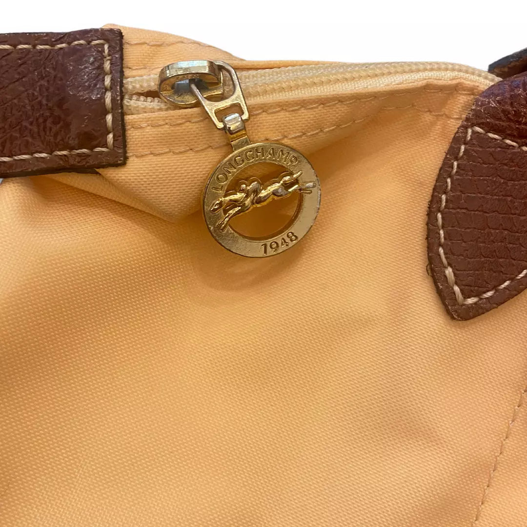 LONGCHAMP YELLOW LE PLIAGE BAG