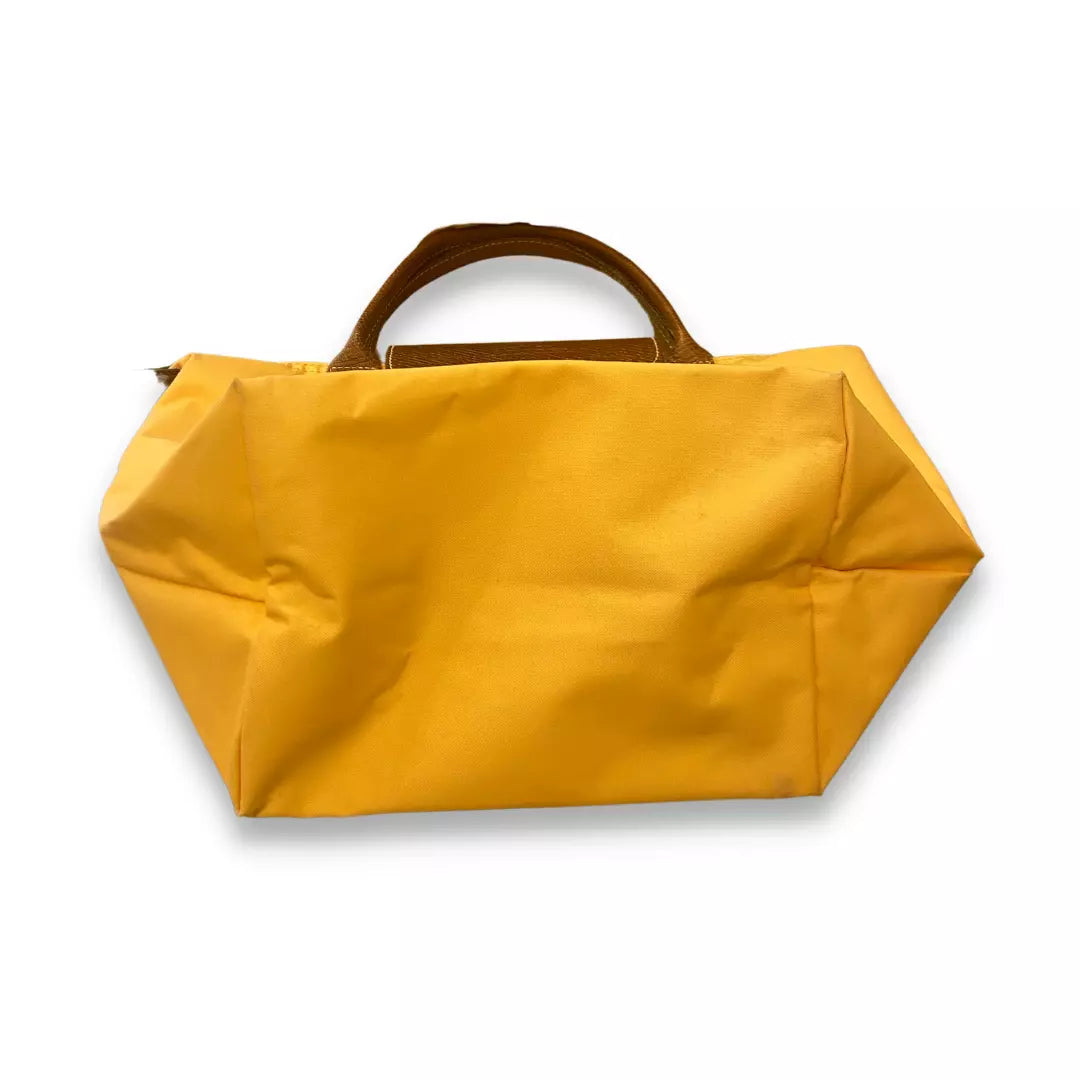 LONGCHAMP YELLOW LE PLIAGE BAG