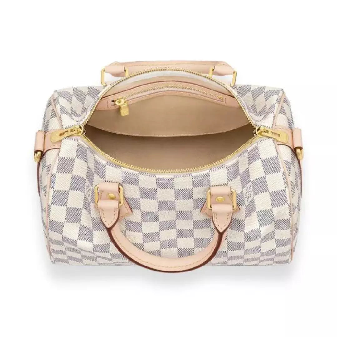 LOUIS VUITTON SPEEDY 25 DAMIER AZUR BAG