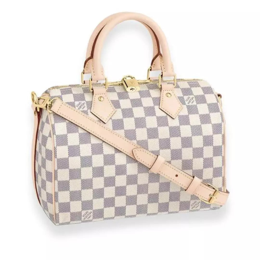 LOUIS VUITTON SPEEDY 25 DAMIER AZUR BAG
