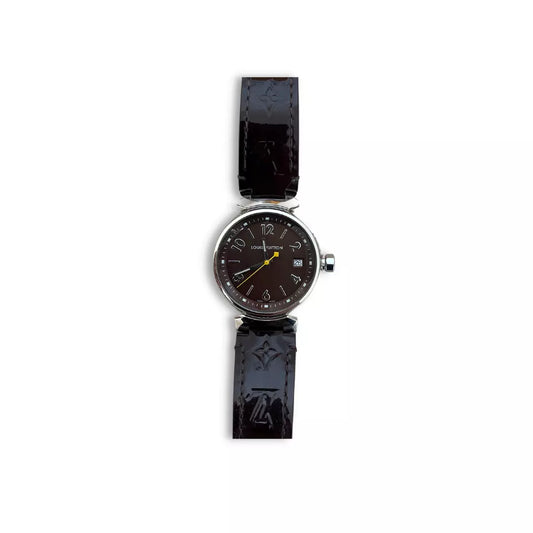 LOUIS VUITTON TAMBOUR MONOGRAM WATCH