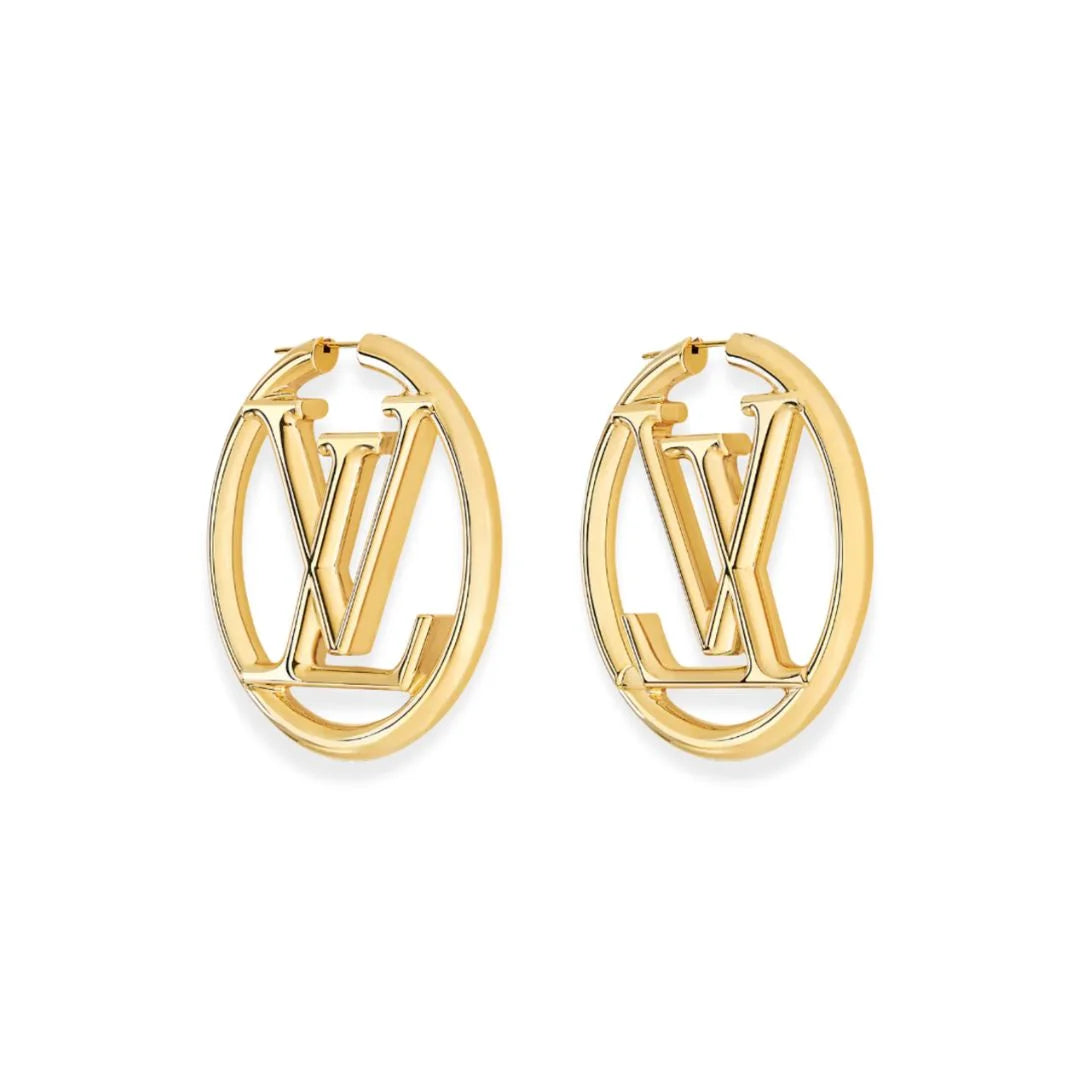 LOUIS VUITTON LOUISE HOOP EARRINGS