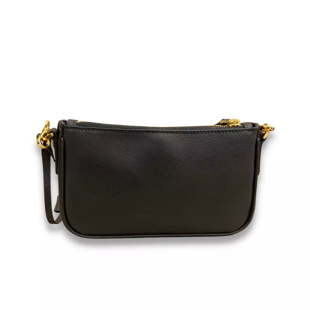 BOLSO DE HOMBRO Prada REEDICIÓN NEGRA 2000