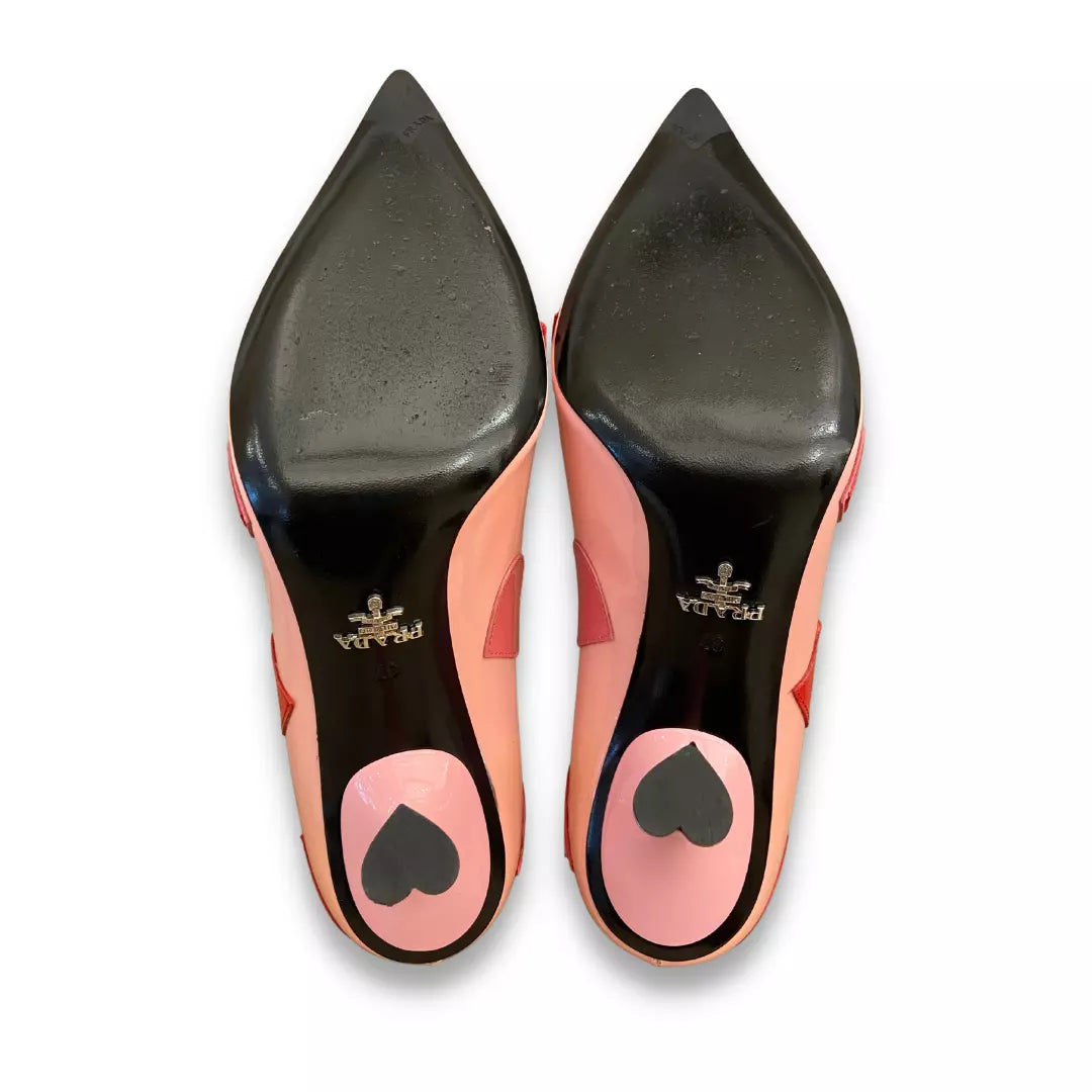 Prada VERNICE CUORI STILETTOS