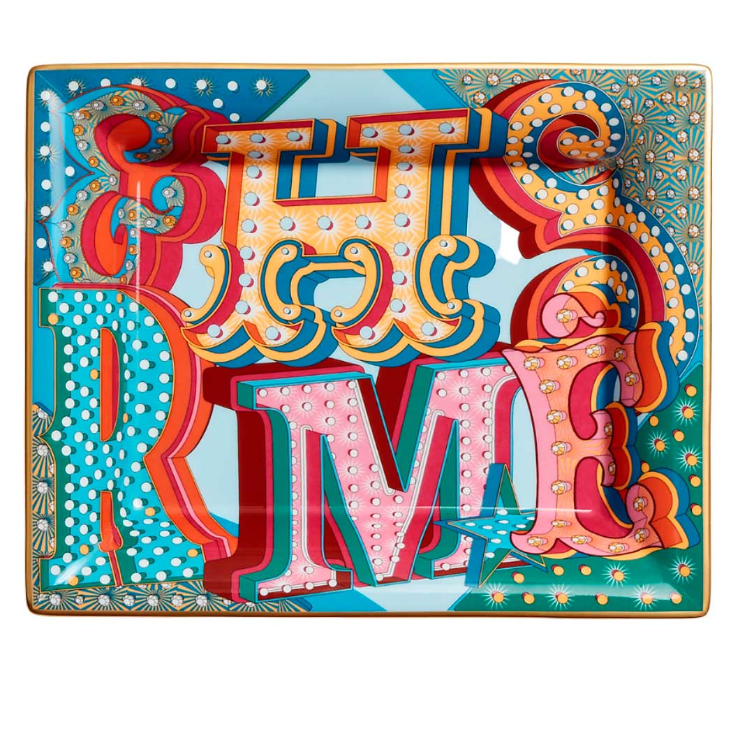 VENDEDOR BANDEJA CAMBIADOR ELECTRICO PORCELANA HERMÈS