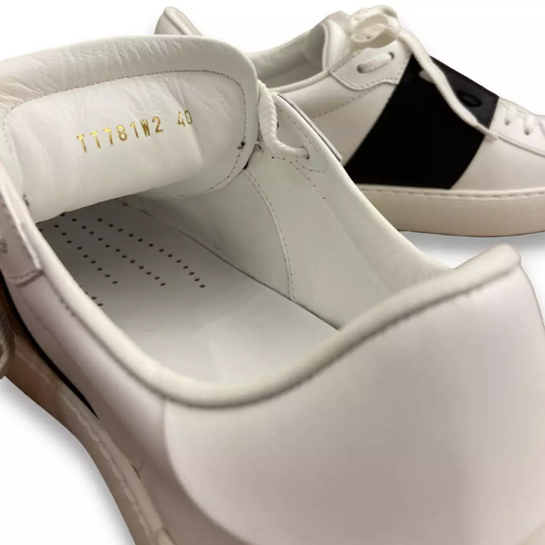 VALENTINO BLACK STAR OPEN SNEAKERS