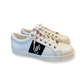 JIMMY CHOO SNEAKERS WHITE AND BLACK