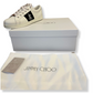 JIMMY CHOO SNEAKERS WHITE AND BLACK