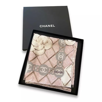 Pañuelo de seda CHANEL CAMELIA