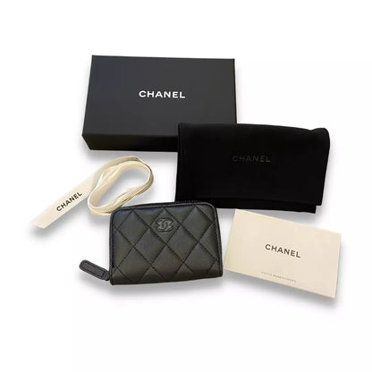 TARJETERO CHANEL NEGRO SO BLACK EDICIÓN LIMITADA