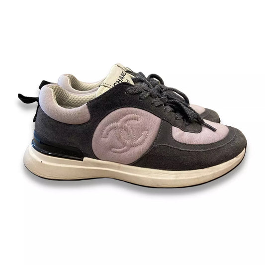ZAPATILLAS CHANEL GRIS CC