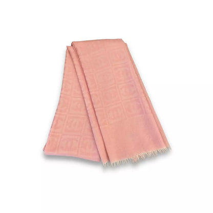 Bufanda de algodón rosa de Chanel