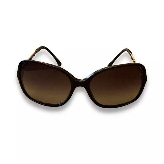 GAFAS DE SOL CHANEL DE RESINA Y CADENA