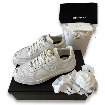 ZAPATILLAS CHANEL CC BLANCAS