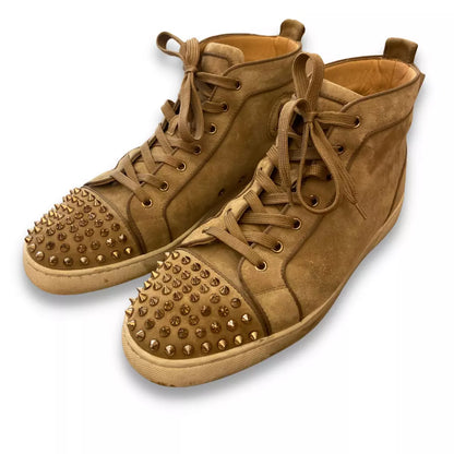 CHRISTIAN LOUBOUTIN ZAPATILLA LOUIS BEIGE
