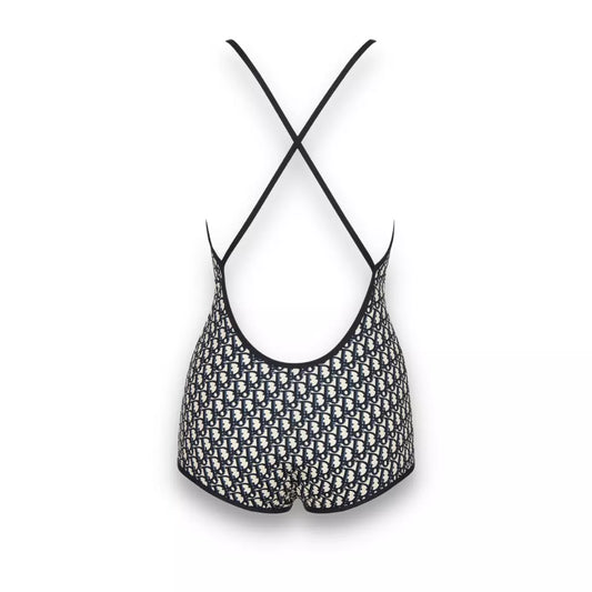 DIOR BLUE OBLIQUE SWIMSUIT