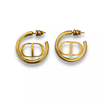 DIOR CD 30 MONTAIGNE EARRINGS