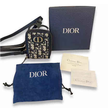 DIOR OBLIQUE JACQUARD COIN PURSE