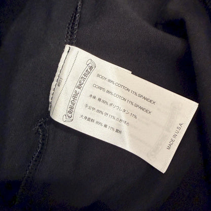 CHROME HEARTS BLACK LEGGINGS