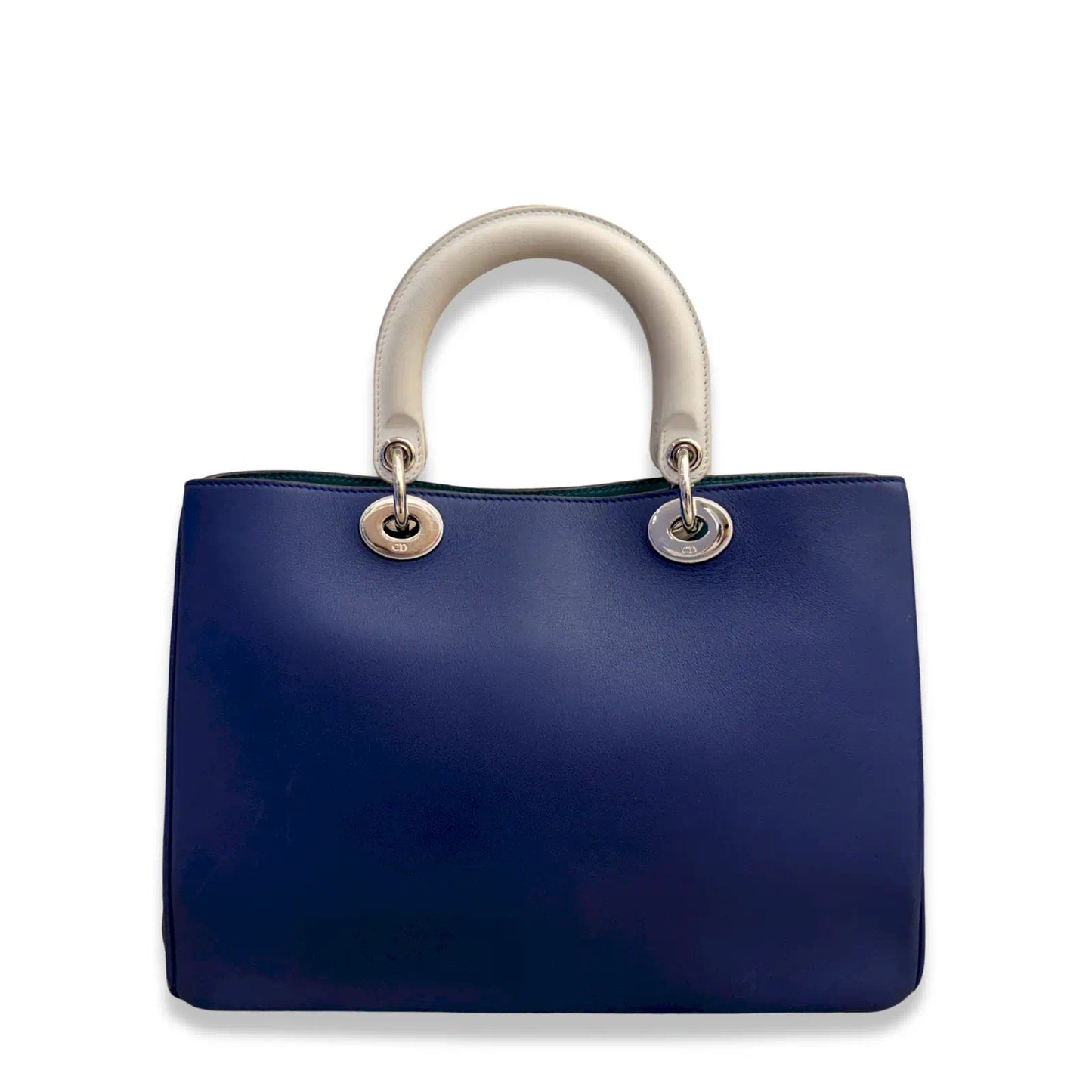 DIOR TRICOLOR BLUE/GREY/GREEN DIORISSIMO BAG