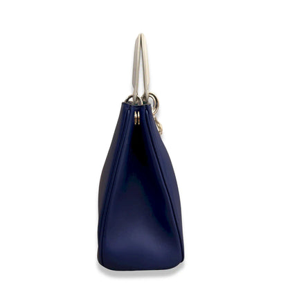 DIOR TRICOLOR BLUE/GREY/GREEN DIORISSIMO BAG