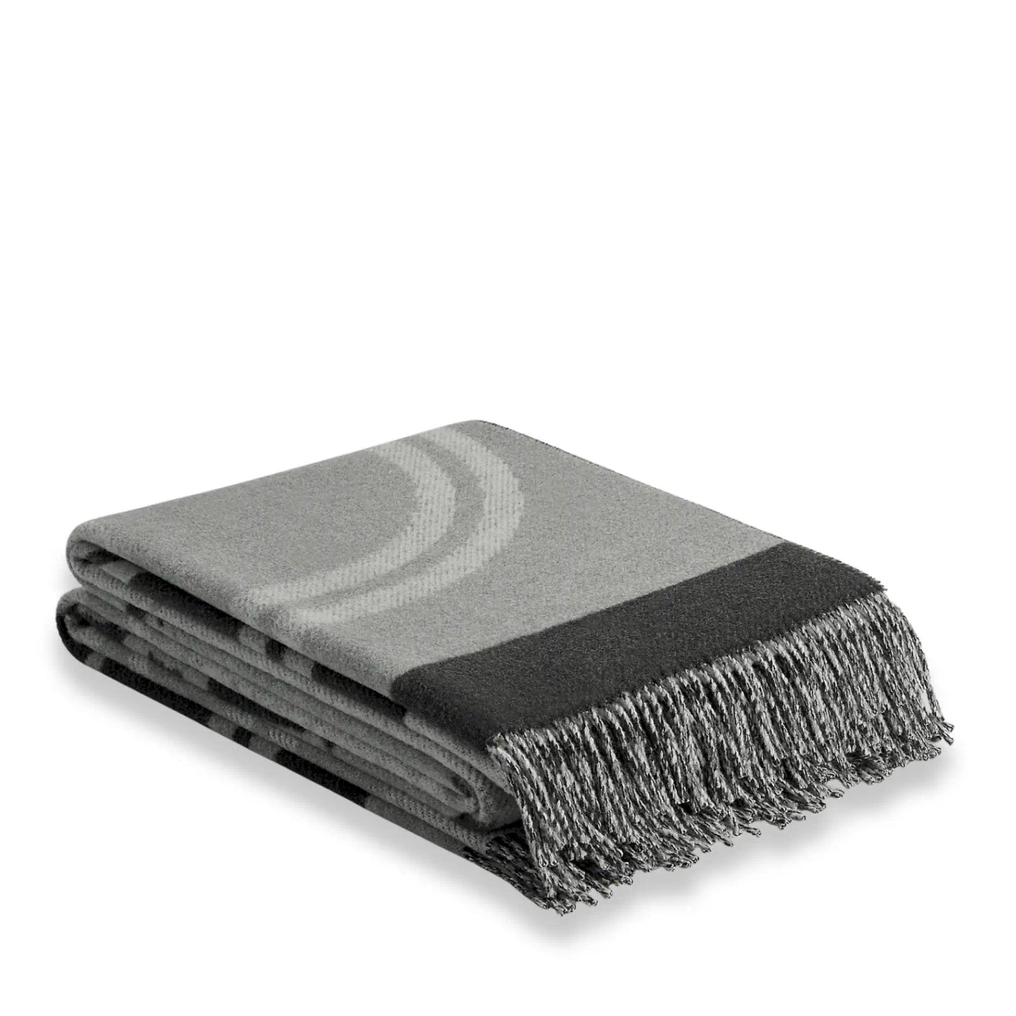 HERMÈS ANTHRACITE BRIDES DE GALA BLANKET