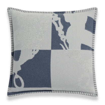HERMÈS ARDOISE BRIDES DE GALA CUSHION