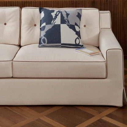 HERMÈS ARDOISE BRIDES DE GALA CUSHION