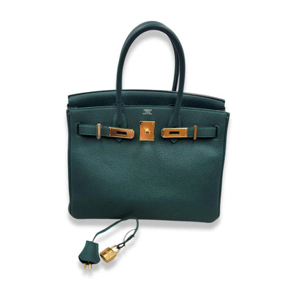 HERMÈS BIRKIN 30 MALACHITE BAG