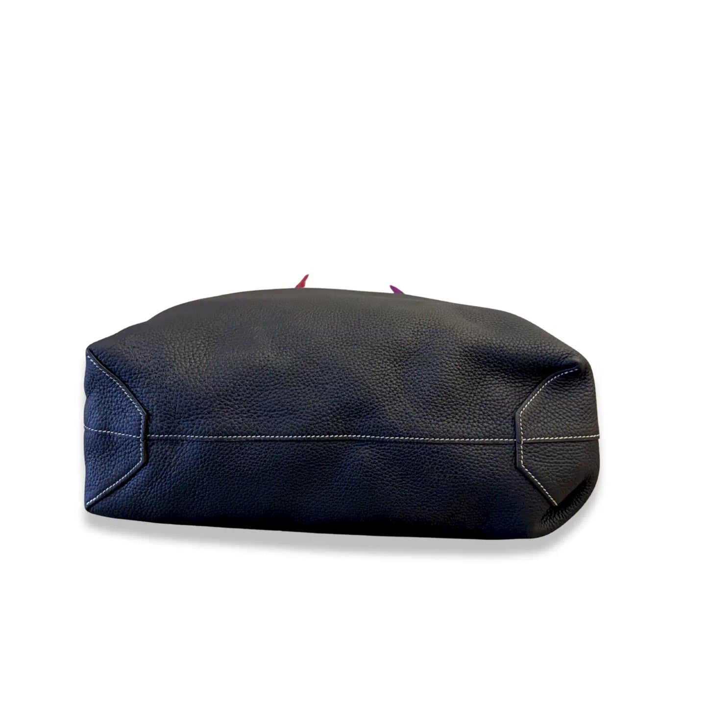 HERMES BLEU NUIT ROSE EXTREME DOUBLE SENS 36 TOTE BAG