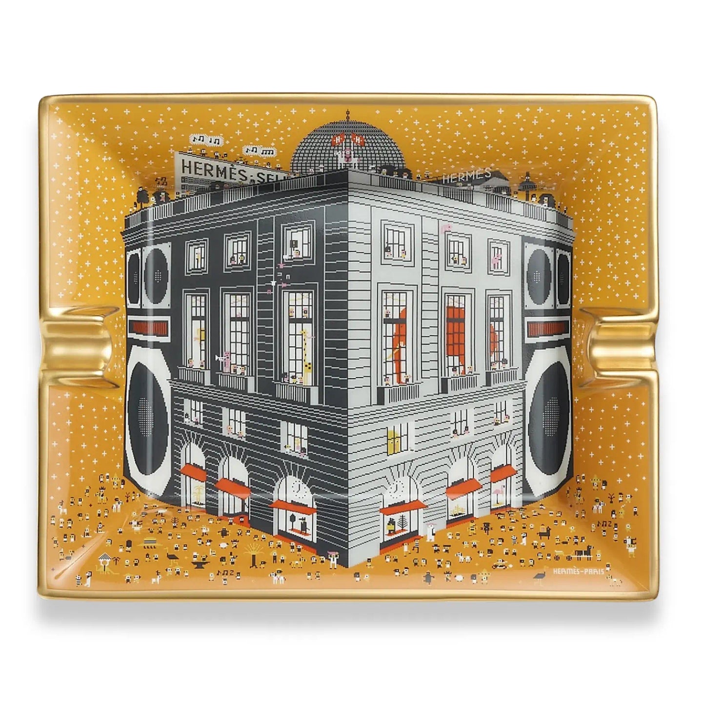 HERMÈS DAY FAUBOURG PARTY ASHTRAY