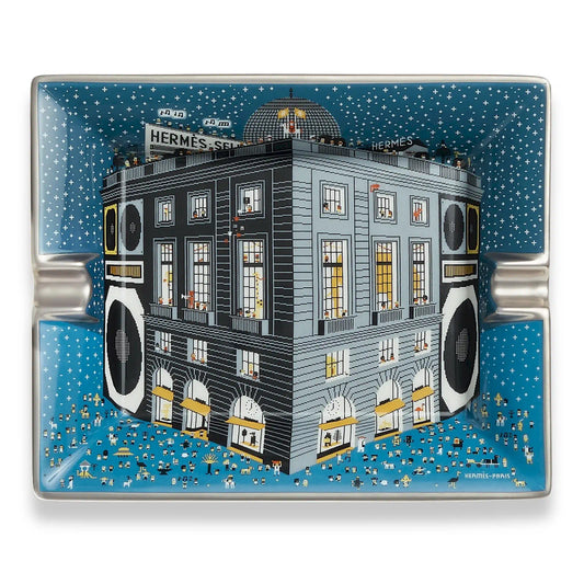 HERMÈS NIGHT FAUBOURG PARTY ASHTRAY