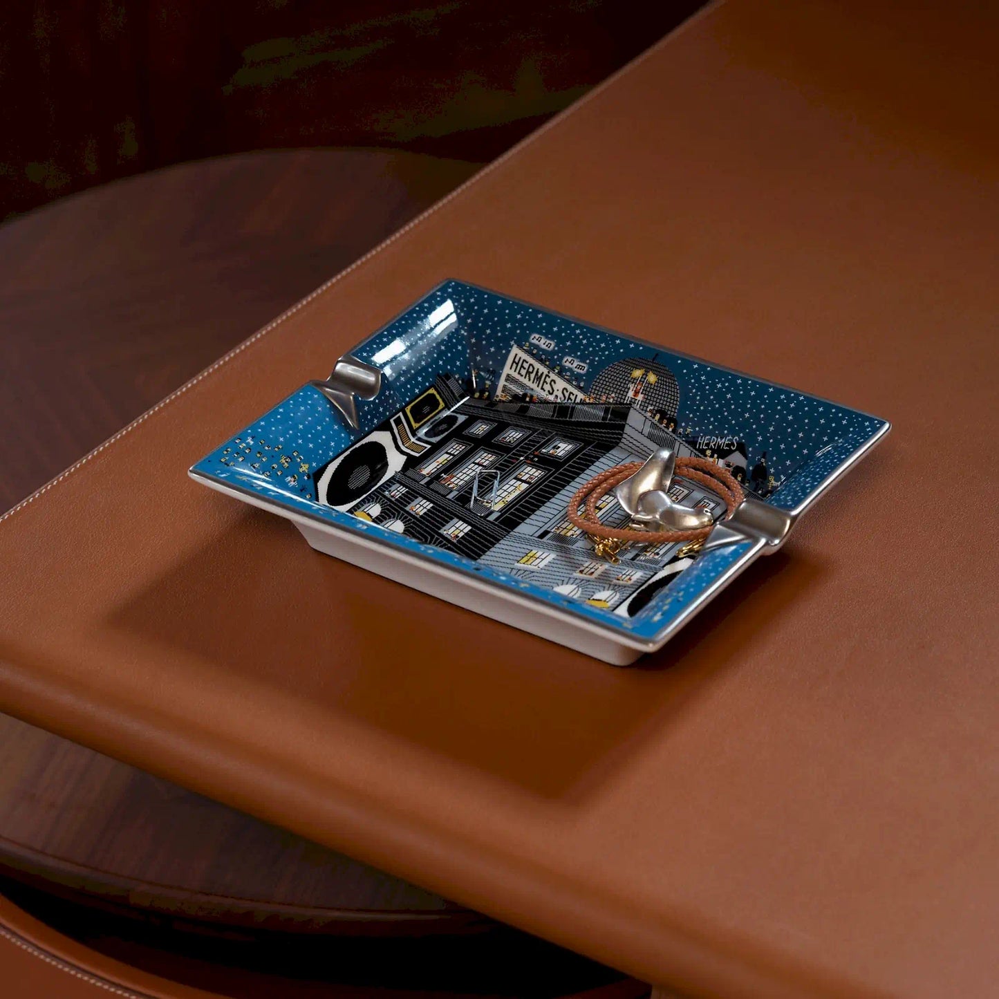 HERMÈS NIGHT FAUBOURG PARTY ASHTRAY