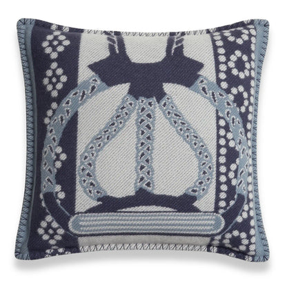 HERMÈS ORAGE FANTAISIE D’ÉTRIERS CUSHION