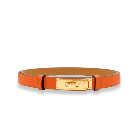 HERMÈS ORANGE KELLY BELT