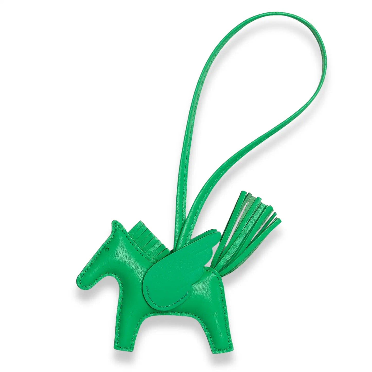 HERMÈS VERT COMICS RODÉO PM PÉGASE BAG CHARM