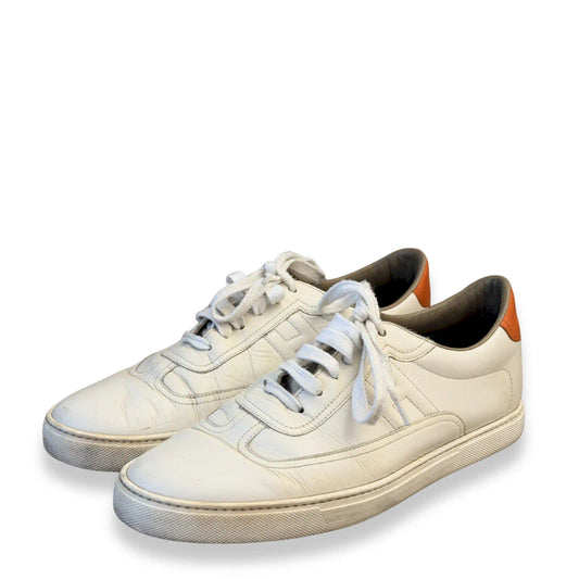 HERMES WHITE TENIS QUICKER