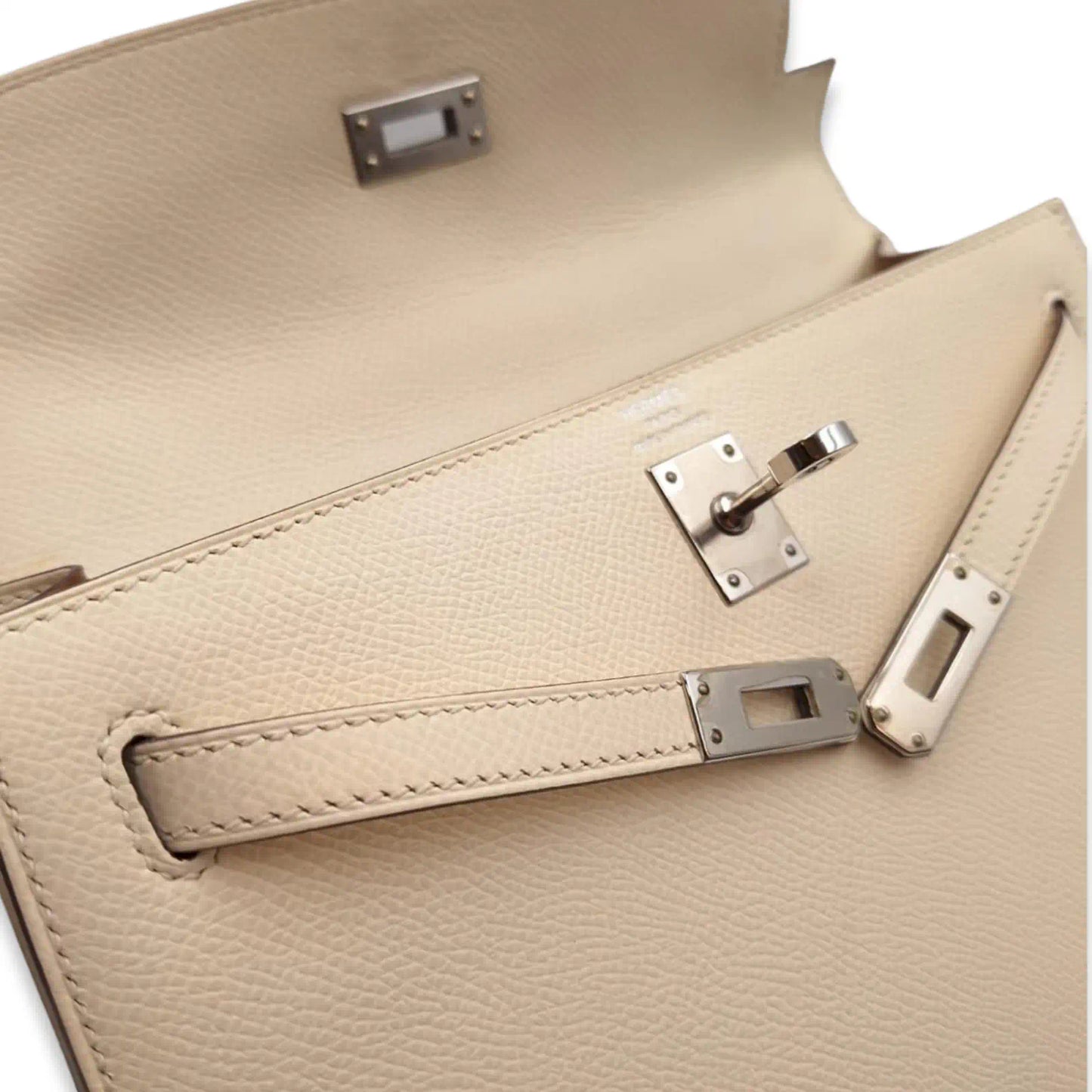 KELLY 25 VERSO NATA & OCRE BAG