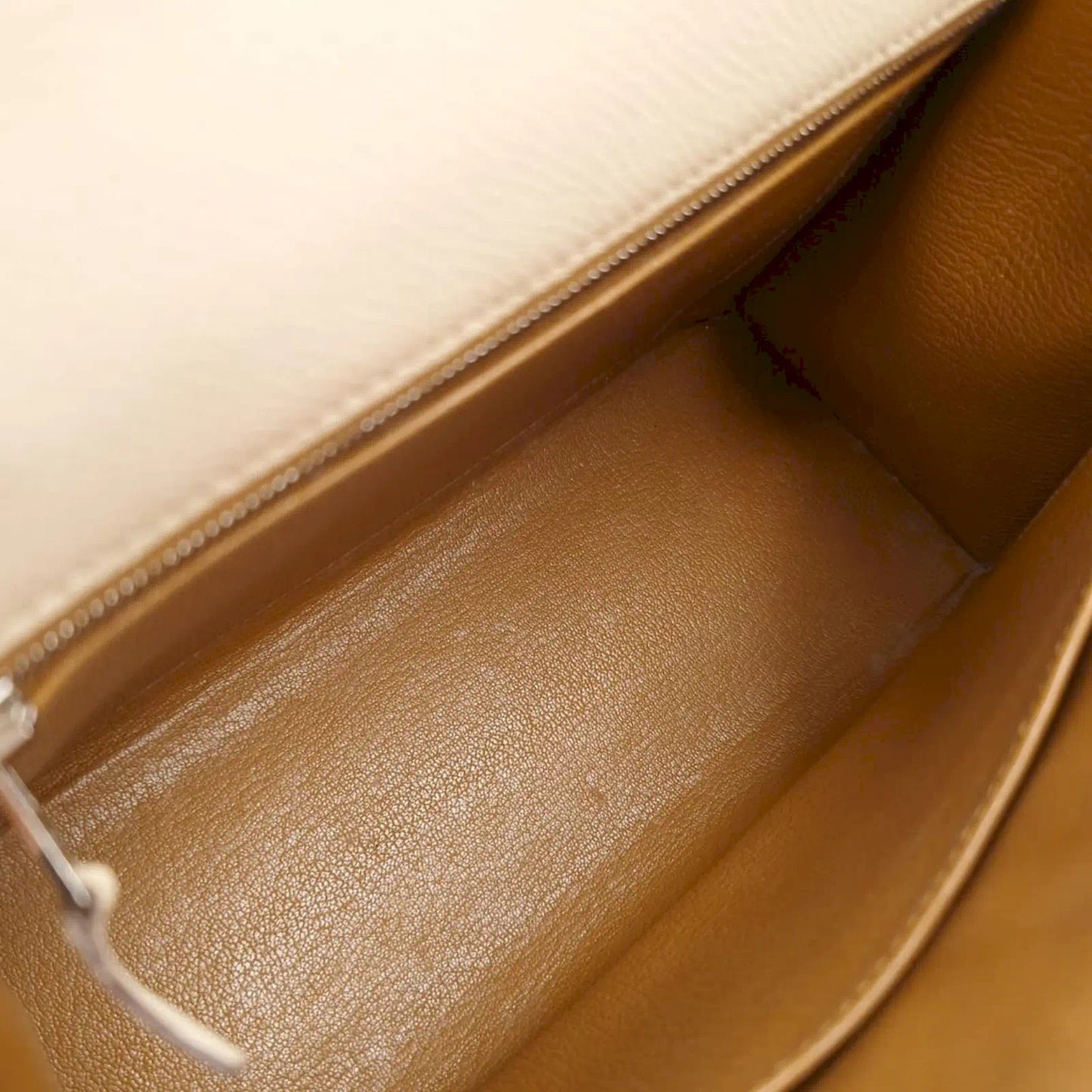 KELLY 25 VERSO NATA & OCRE BAG