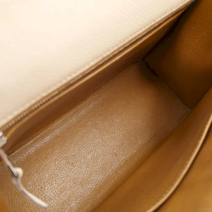 KELLY 25 VERSO NATA & OCRE BAG